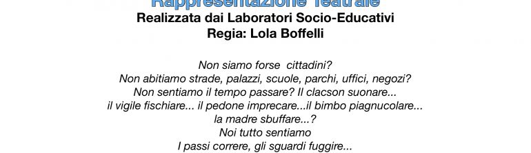 Gli abitanti di… – spettacolo teatrale – 09/05/2015
