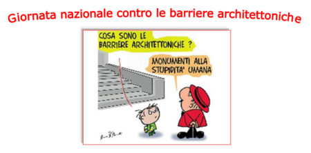 Giornata nazionale per l’abbattimento delle barriere architettoniche