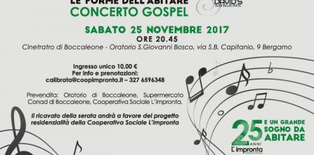Concerto gospel sabato 25 novembre