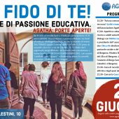 Appuntamento con Agathà a porte aperte: sabato 2 giugno