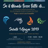 Se il mondo fosse fatto di…